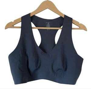 KNIX V-neck Racerback Sport Bra - Eclipse Blue Size XXL